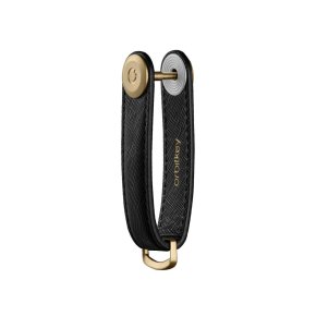 orbitkey Schlüssel-Organizer saffiano leather liquorice black